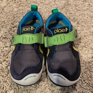 PLAE Blue and Navy Sneakers